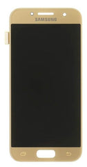 Samsung Galaxy A3 2017 (SM-A320F) LCD-Display Original, gold
