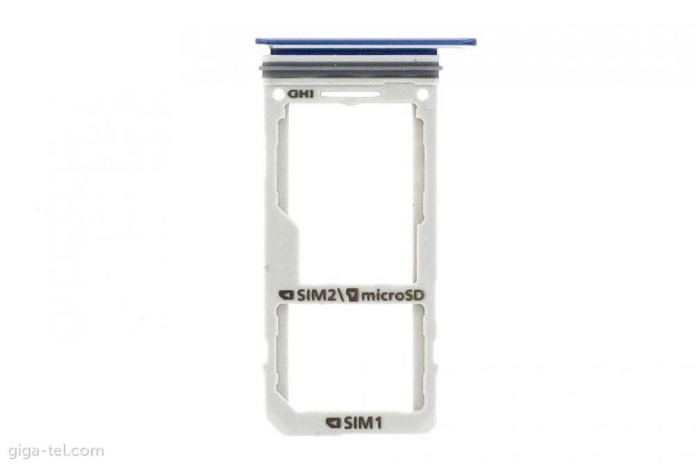 Samsung Galaxy Note 8 SIM/SD card holder, blue