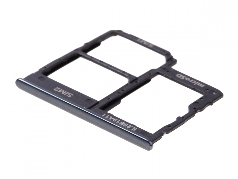 Samsung Galaxy A40 SIM card holder, black