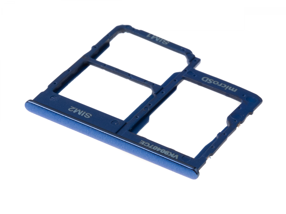 Samsung Galaxy A40 SIM card holder, blue