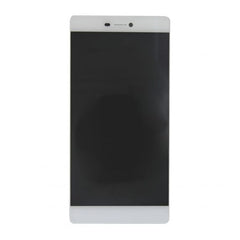 Huawei P8 Skärm med LCD Display med Batteri Original - Vit