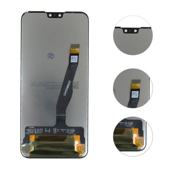 Huawei Y9 2019 Skärm/Display OEM - Svart