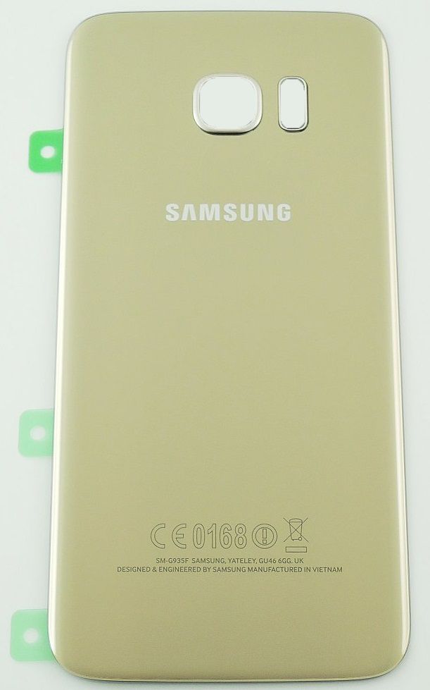 Galaxy S7 Edge Baksida, guld