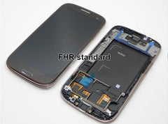 Galaxy S3 i9300 LCD skärm komplett FHR Premium, brun
