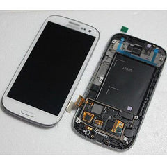 Galaxy S3 i9305 LCD skärm Vit komplett ny Original samsung
