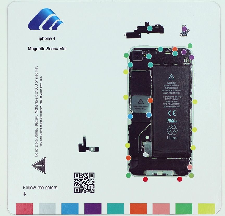 Igears magnetmatta iPhone 4