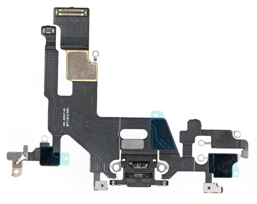 iPhone 11 USB Charging Flex Cable, Black