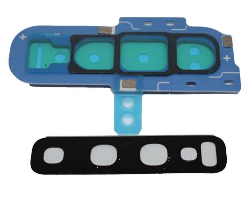 Galaxy S10 (SM-G973F) Glass Camera Lens Cover, Blue
