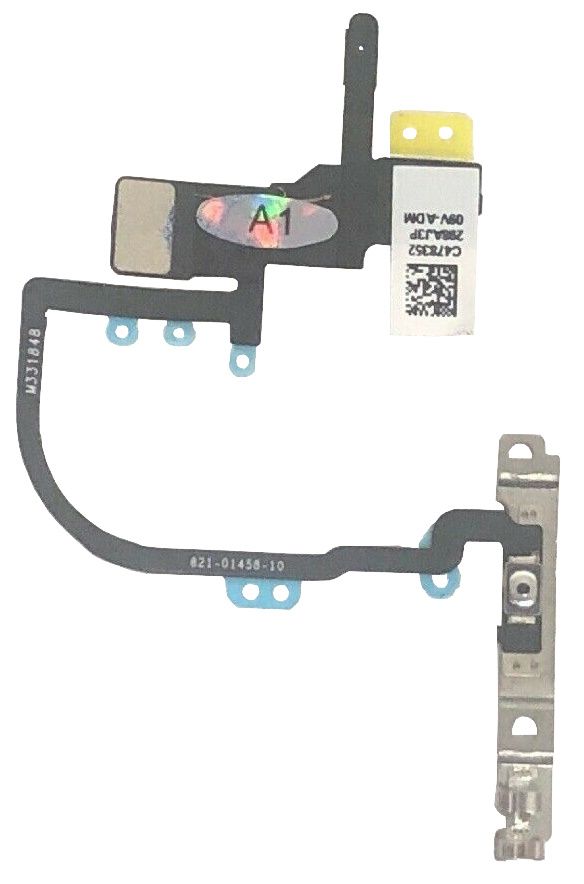 iPhone XS - Power On/off Button Flex Cable LED Flash Light