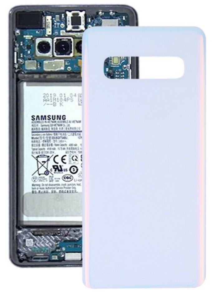 Galaxy S10 (SM-G973F) Back cover, Prism White