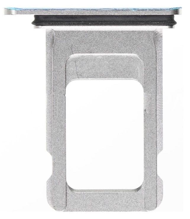 iPhone XS Max, Single Sim Card Tray, Silver