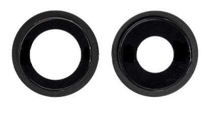 iPhone 12/12 Mini Rear Camera Holder with Lens - Black