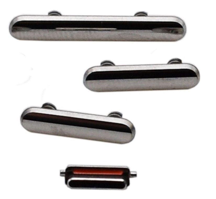iPhone 11 Pro/ Pro Max Power Volume and Mute Buttons, Silver