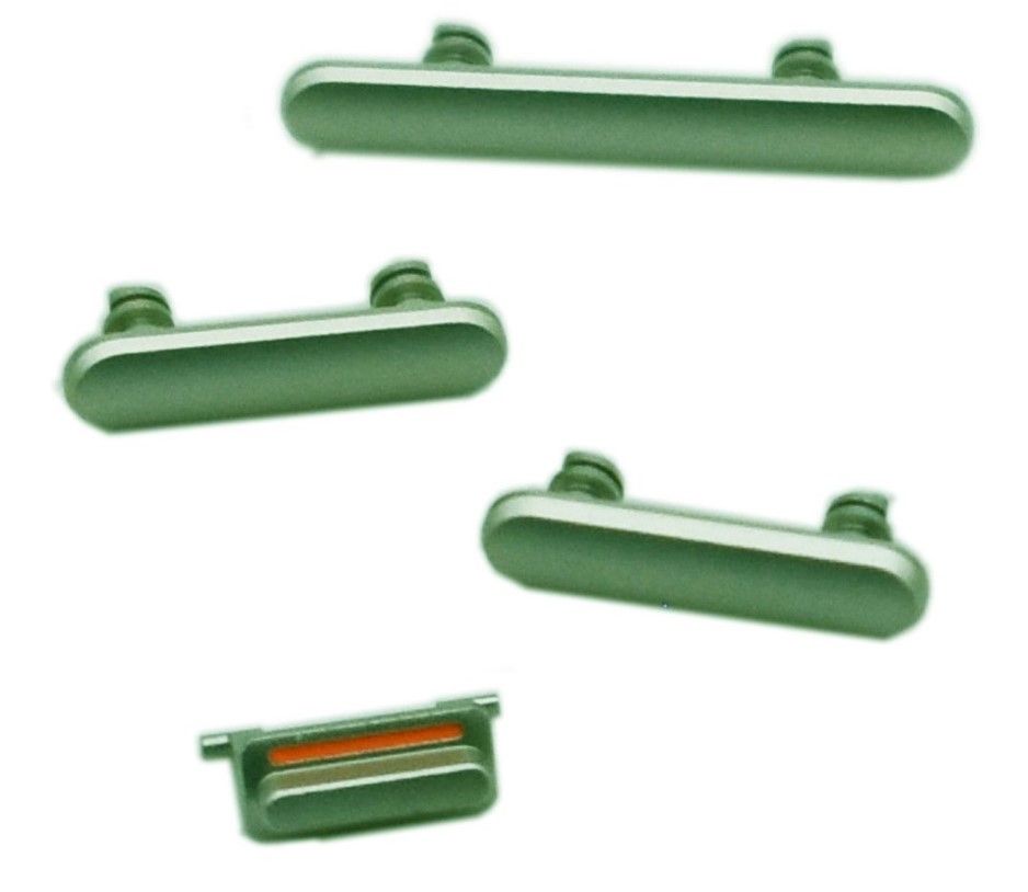 iPhone 11 Power, Volume and Mute Buttons, Green