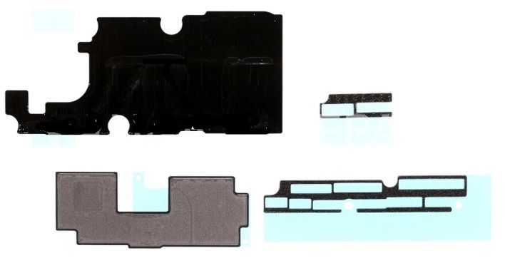 iPhone XS Mainboard Shielding Cover Insulator Sticker 3 pcs
