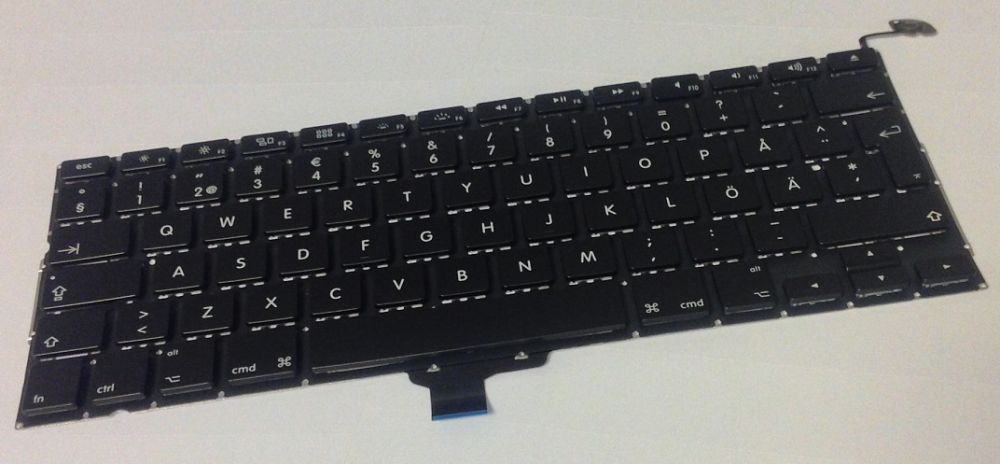 Tangentbord för MacBook Pro 13" A1278 (2011) (2012) (Svensk)