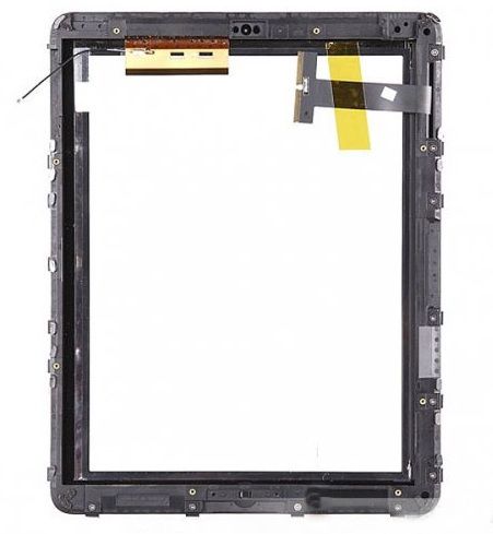 iPad 3G pekskärm med Frame Assembly