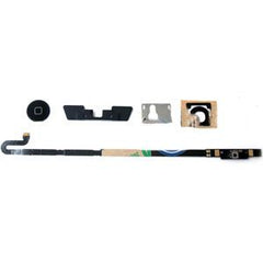 iPad 4 hemknappflex med svart hemknapp.. kit 5st delar