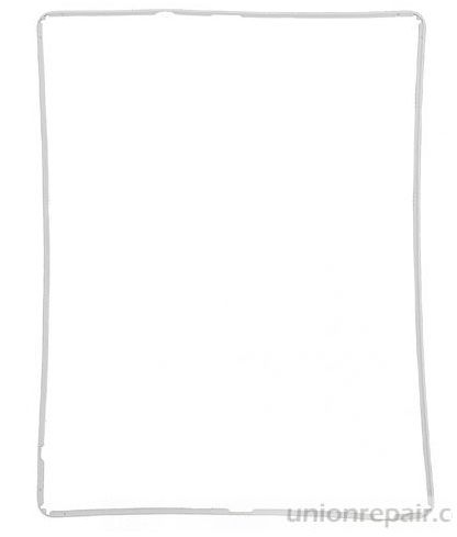 iPad 4 pekskärm stödram vit