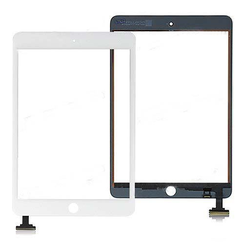 iPad Mini, Mini 2 Retina Front panel, glas, touch,  Vit