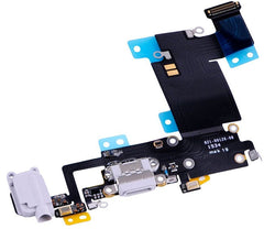 iPhone 6S Plus hörlursuttag + lightning flex kabel-Ljus Grå