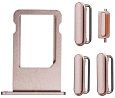 iPhone 6S Sidoknappsset med SIM fack-rosé