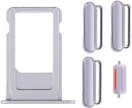 iPhone 6S Sidoknappsset med SIM fack-silver