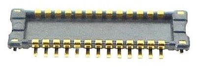 iPhone 4S LCD-display flex FPC-kontakt port för moderkort