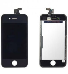 LCD-skärm med pekskärm för iPhone 4s, original svart