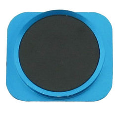 iPhone 5 Black hem knapp med blå kromring