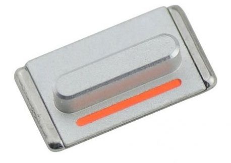 iPhone 5 mute switch knappen silver