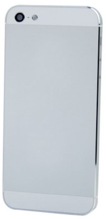iPhone 5S Bak Skal - silver