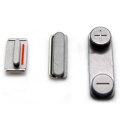 iPhone 5S/SE Side Button Set i svart