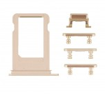 iPhone 7, Side buttons and SIM card trey set, gold