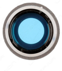 iPhone 8, Lens and holder for back camera, silver