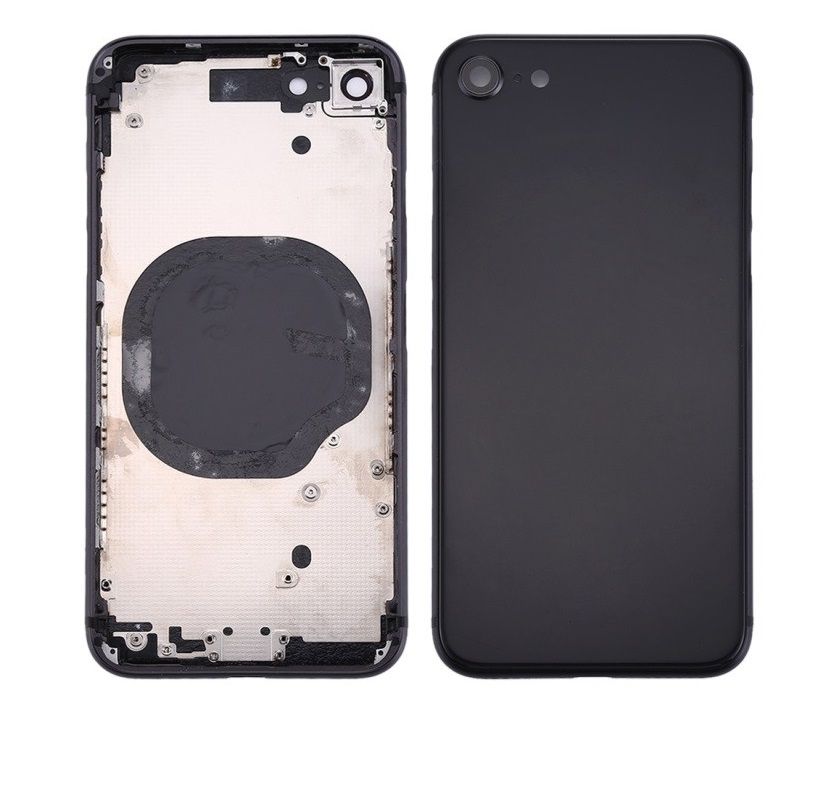 iPhone 8 Battery cover with frame, no logo, black