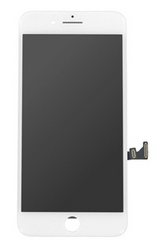 iPhone 8/SE/2nd/3rd LCD-Screen, Original Pulled, white