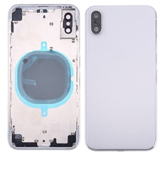 iPhone X Battery cover with frame, no logo, white