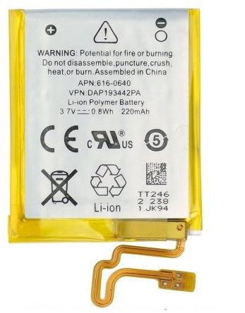 iPod Nano 7th Gen Batteribyte