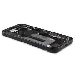 Middle Frame With Power And Volume Button (US Version) For iPhone 16 Black Pulled