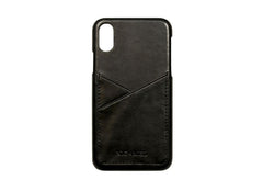 JIM BACK CASE Black Leather iPhone 11 Pro Max