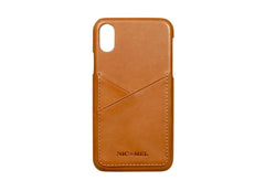 JIM BACK CASE Cognac Leather iPhone 11 Pro Max