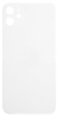 iPhone 11 Back Cover, White, No Logo