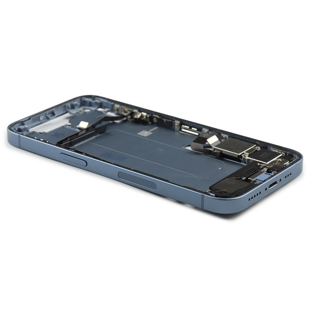 Middle Frame (US Version) For iPhone 14 Blue Pulled
