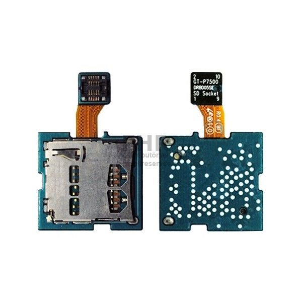 Sim card reader for Samsung Galaxy Tab 10.1" P7500