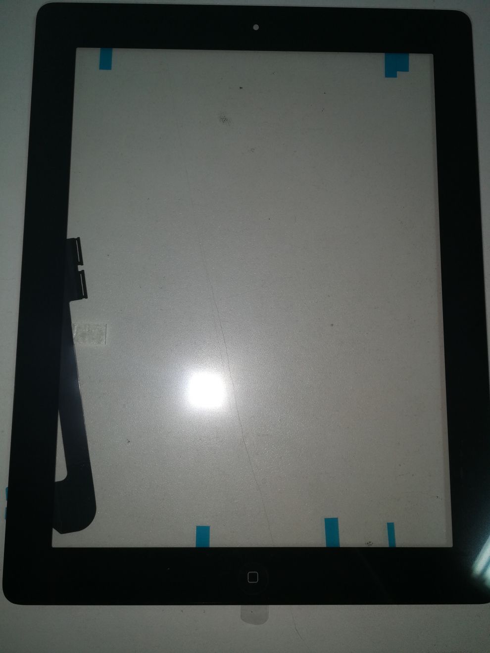 Pekskärm med digitizer för iPad 3 4, svart, AAA-kvalitet
