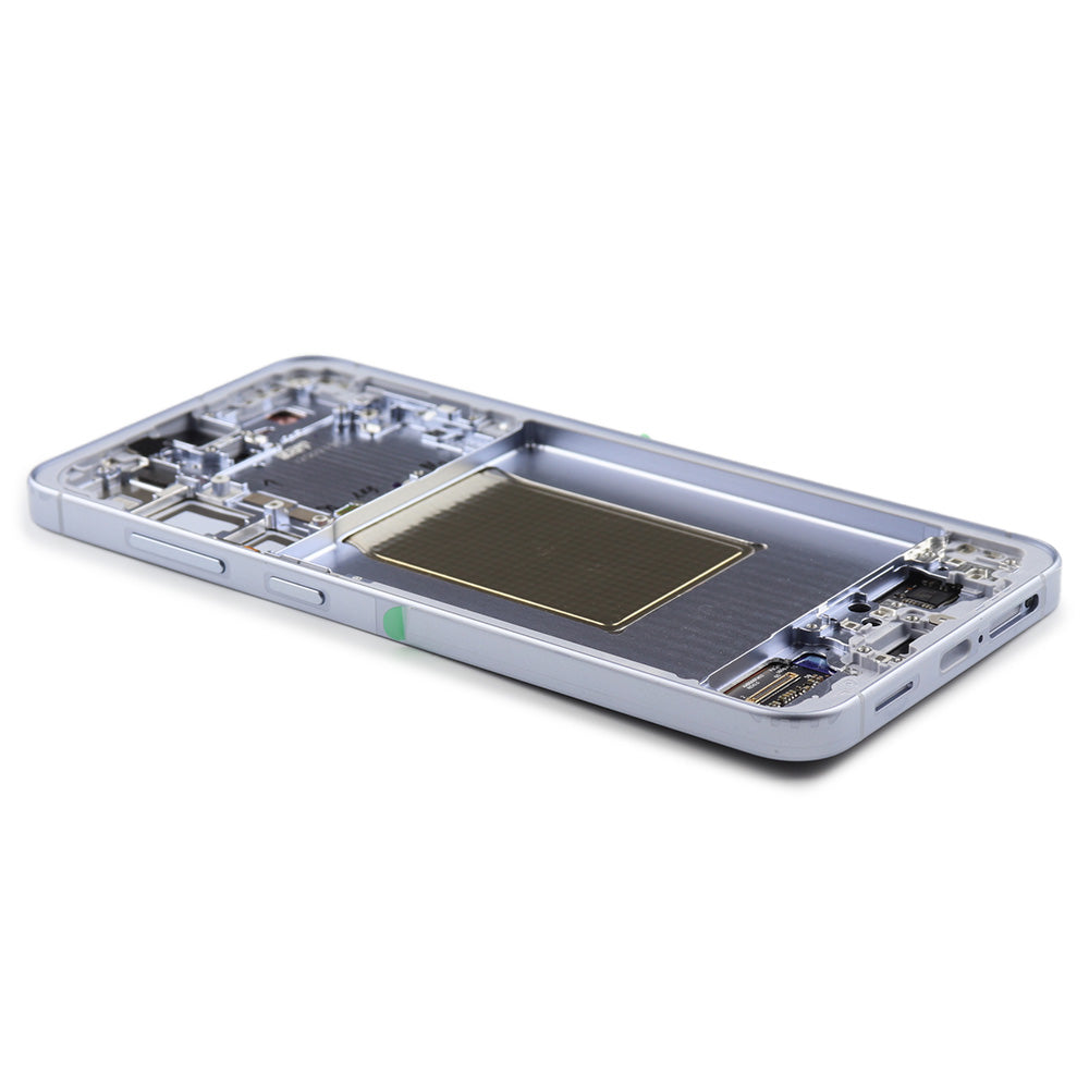 Display Complete with Housing For Samsung Galaxy S25 Plus (SM-S936B) Icy Blue Service Pack