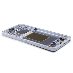 Display Complete with Housing For Samsung Galaxy S25 Plus (SM-S936B) Icy Blue Service Pack