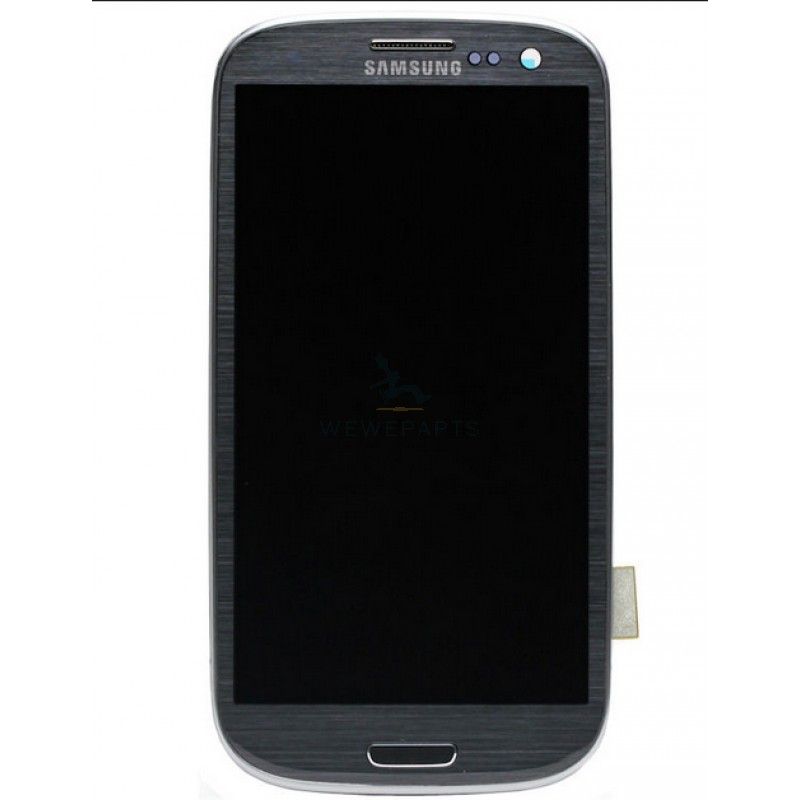 Galaxy S3 i9305 LCD skärm Grå komplett ny Original samsung