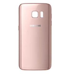 Galaxy S7 Backside, pink/gold